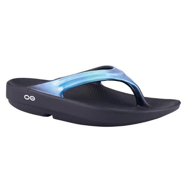 OOFOS OOlala Sandal Atlantis Women s Red Dot Running Company