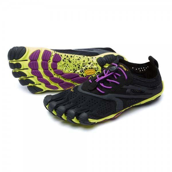 Vibram Five Fingers - V-Run - Black/Purple/Yellow - Women's