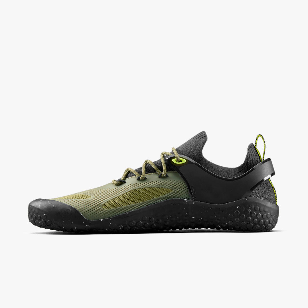 Vivobarefoot - Motus Strength - Forest Green/Acid Lime - Women's