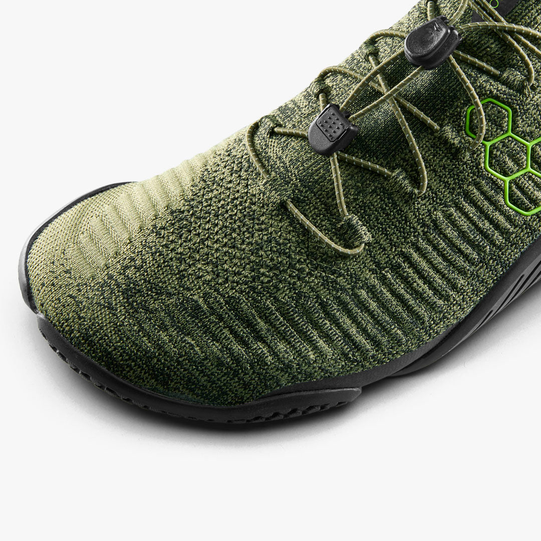 Vivobarefoot - Motus Flex - Forest Green/Acid Lime - Women's