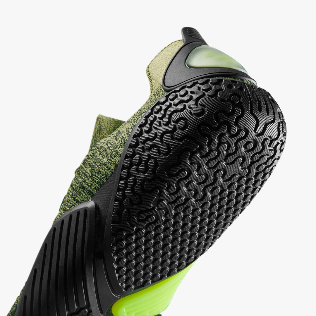 Vivobarefoot - Motus Flex - Forest Green/Acid Lime - Women's