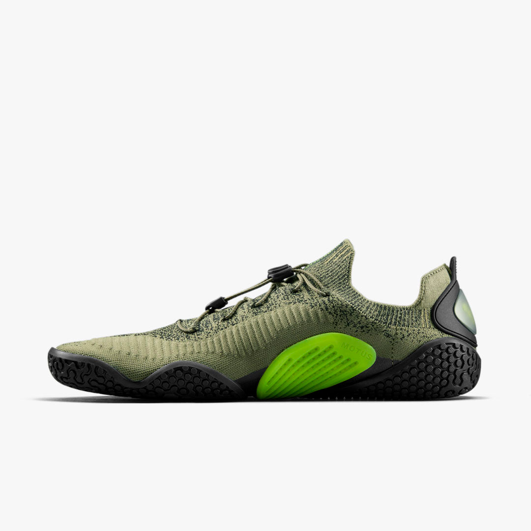 Vivobarefoot - Motus Flex - Forest Green/Acid Lime - Women's