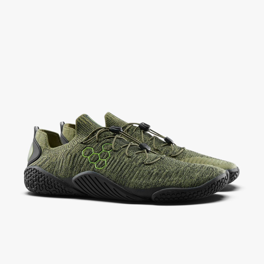 Vivobarefoot - Motus Flex - Forest Green/Acid Lime - Women's