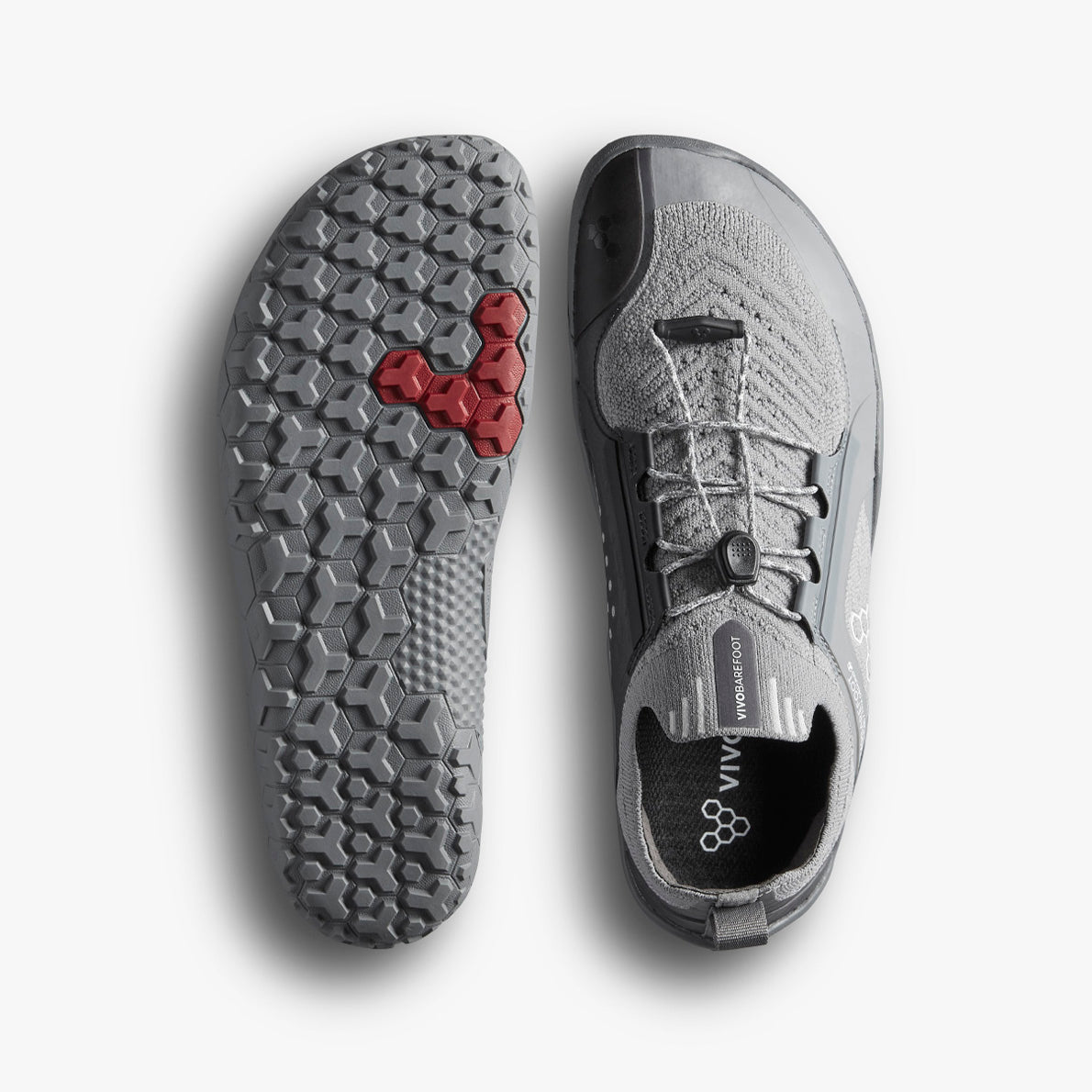 Vivobarefoot - Primus Trail Knit FG - Ultimate Gray - Men's