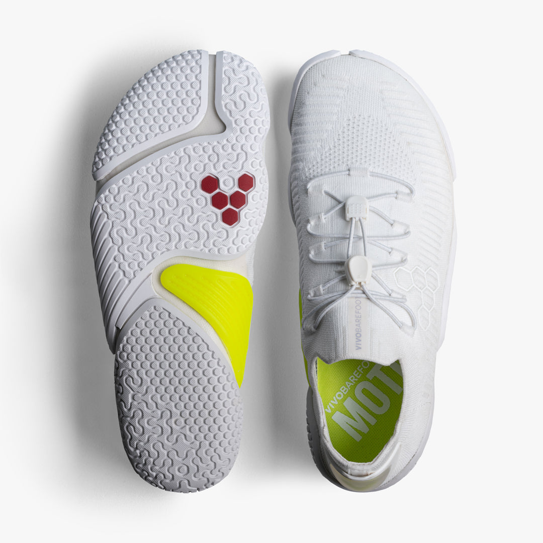 Vivobarefoot - Motus Flex - Bright White - Men's