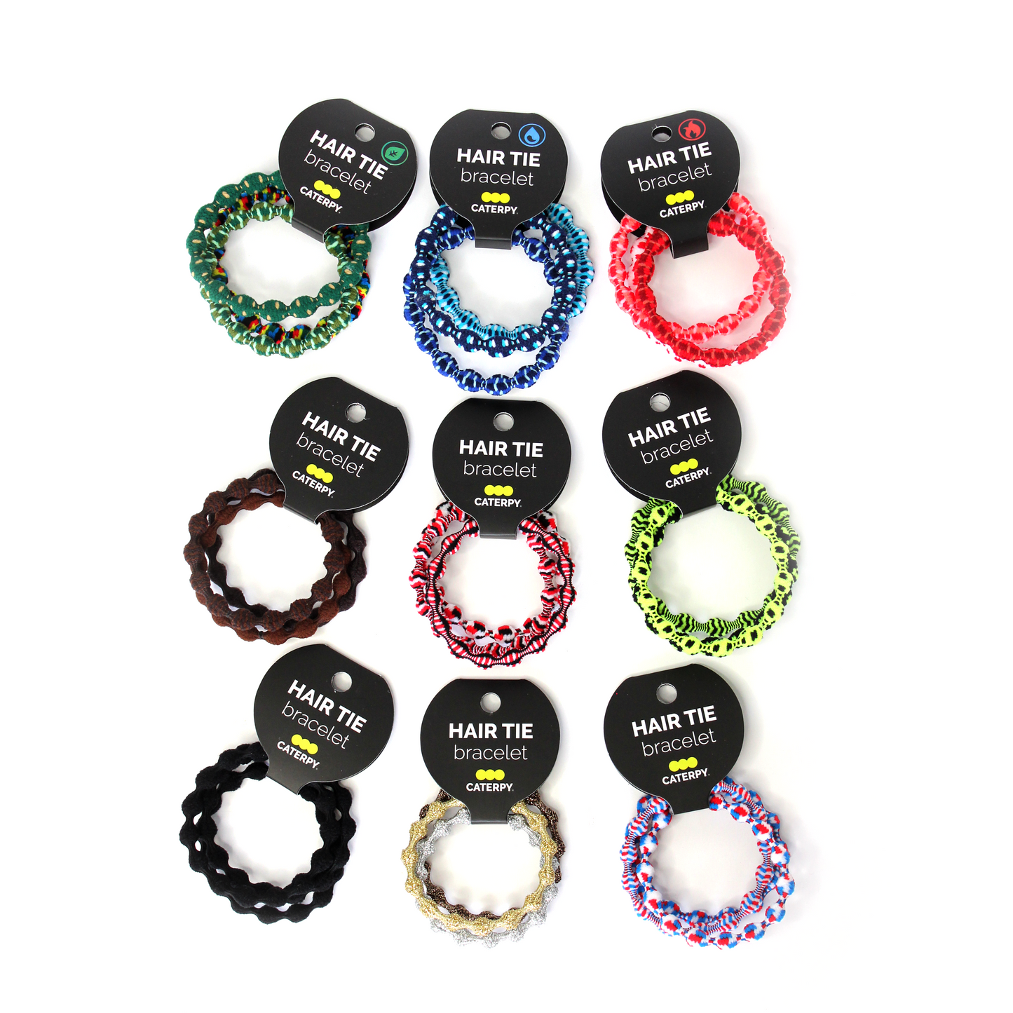 Caterpy - Hair Tie - 3 Pack - Caterpy