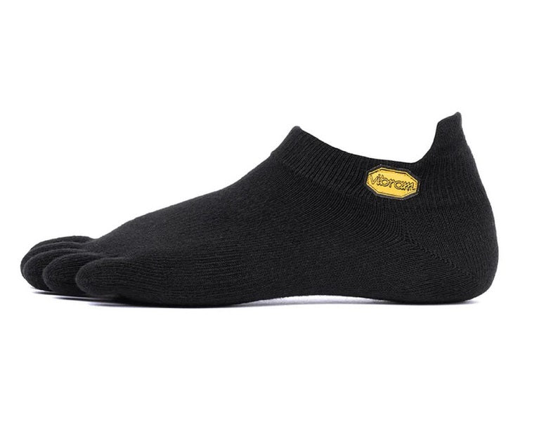 Vibram Five Fingers - No Show Toe Socks - Black