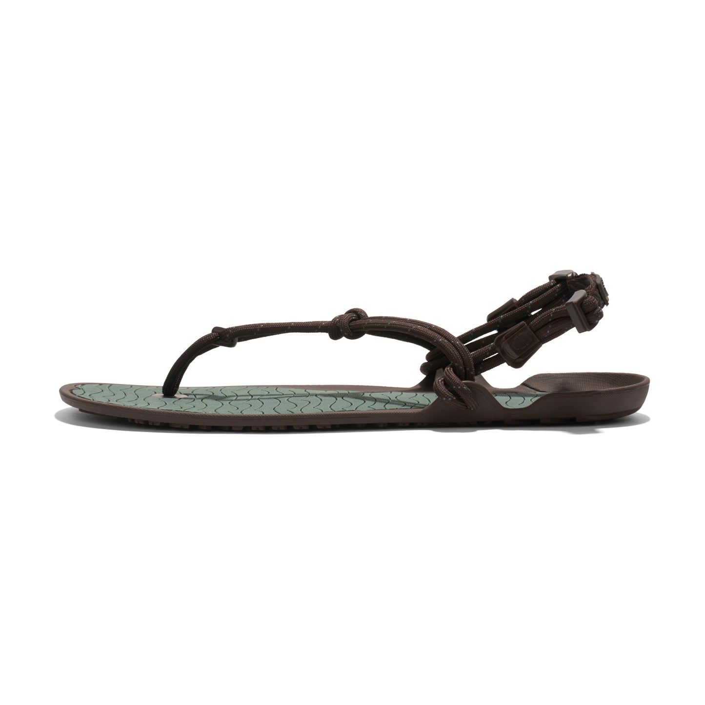 Xero Sandals - Aqua Cloud - Java Brown/Dark Forest - Men's