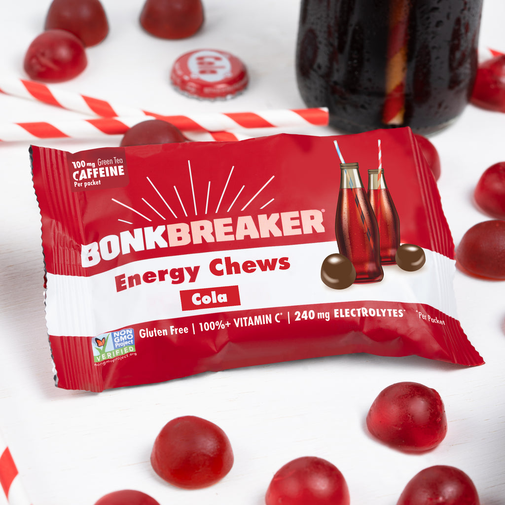 Red Dot Running Company - Bonk Breaker - Energy Chews - Cola (100mg ...