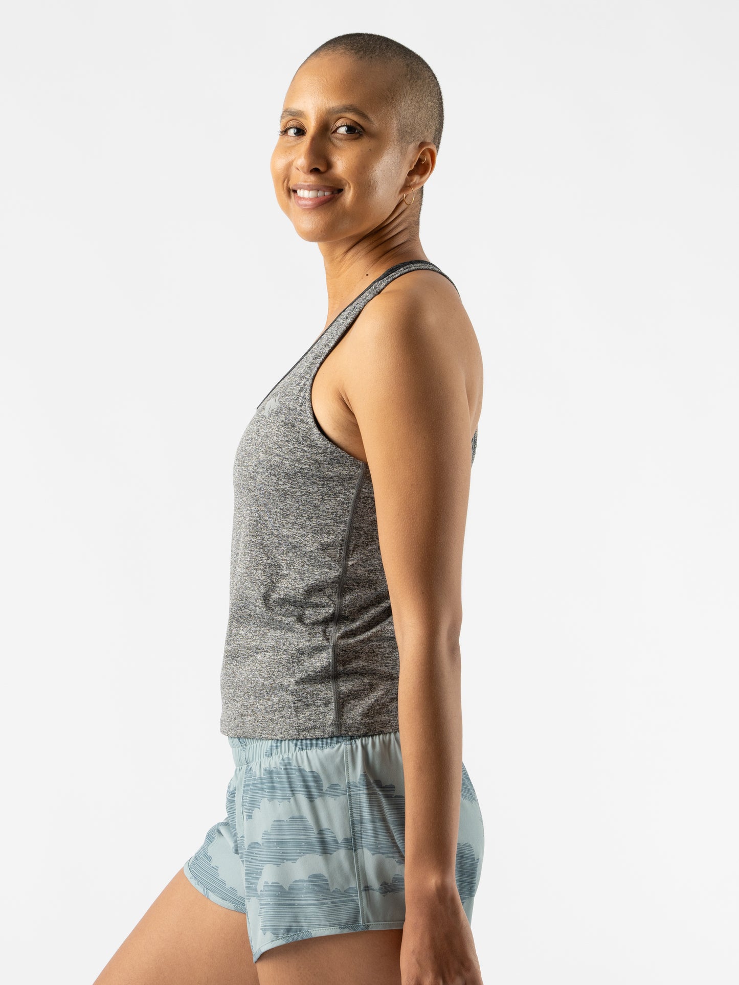 rabbit - EZ Vee Tank - Charcoal - Women's