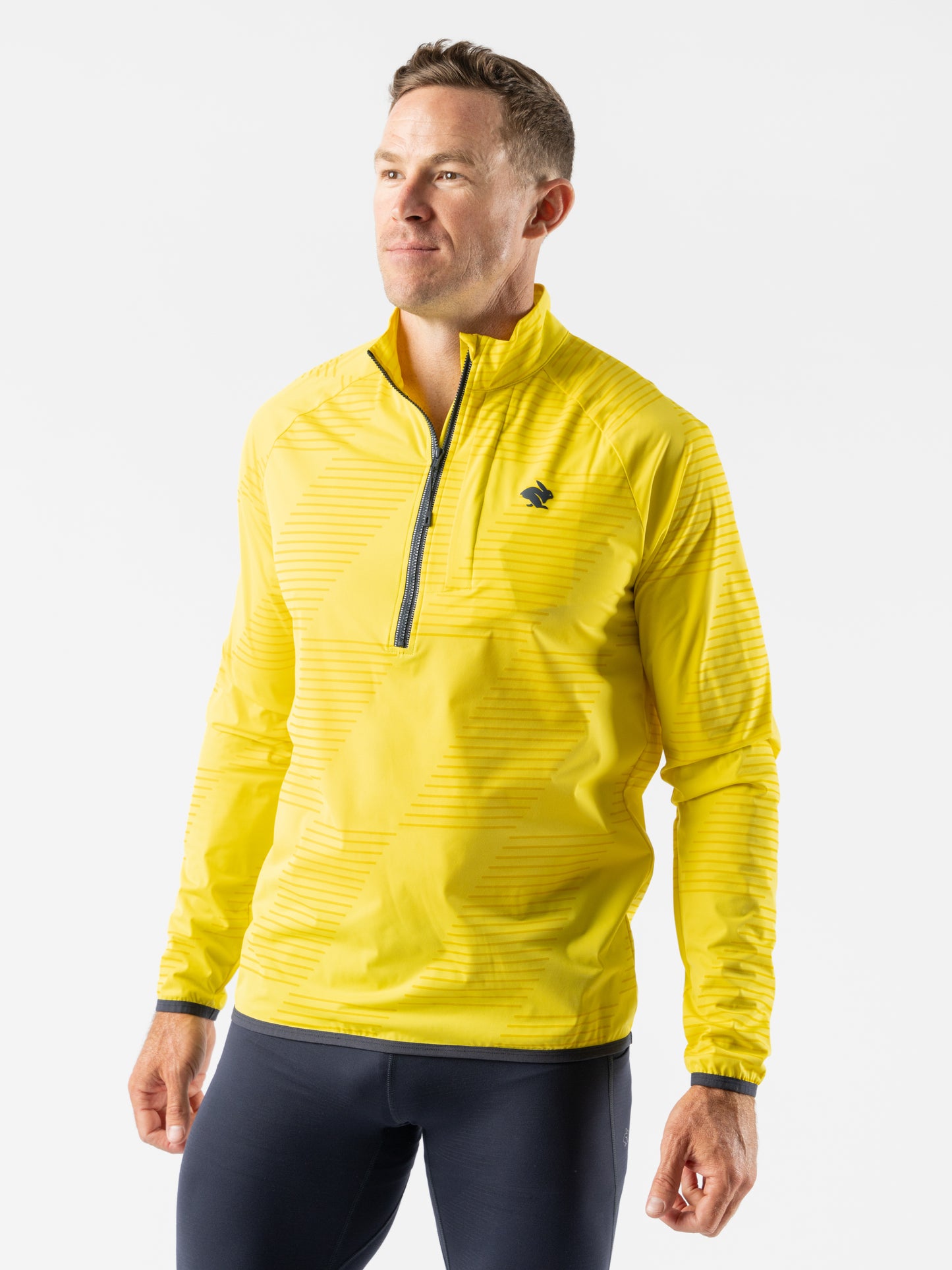 rabbit - Low Light Swish Pullover 2.0 - Blazing Yellow - Men's