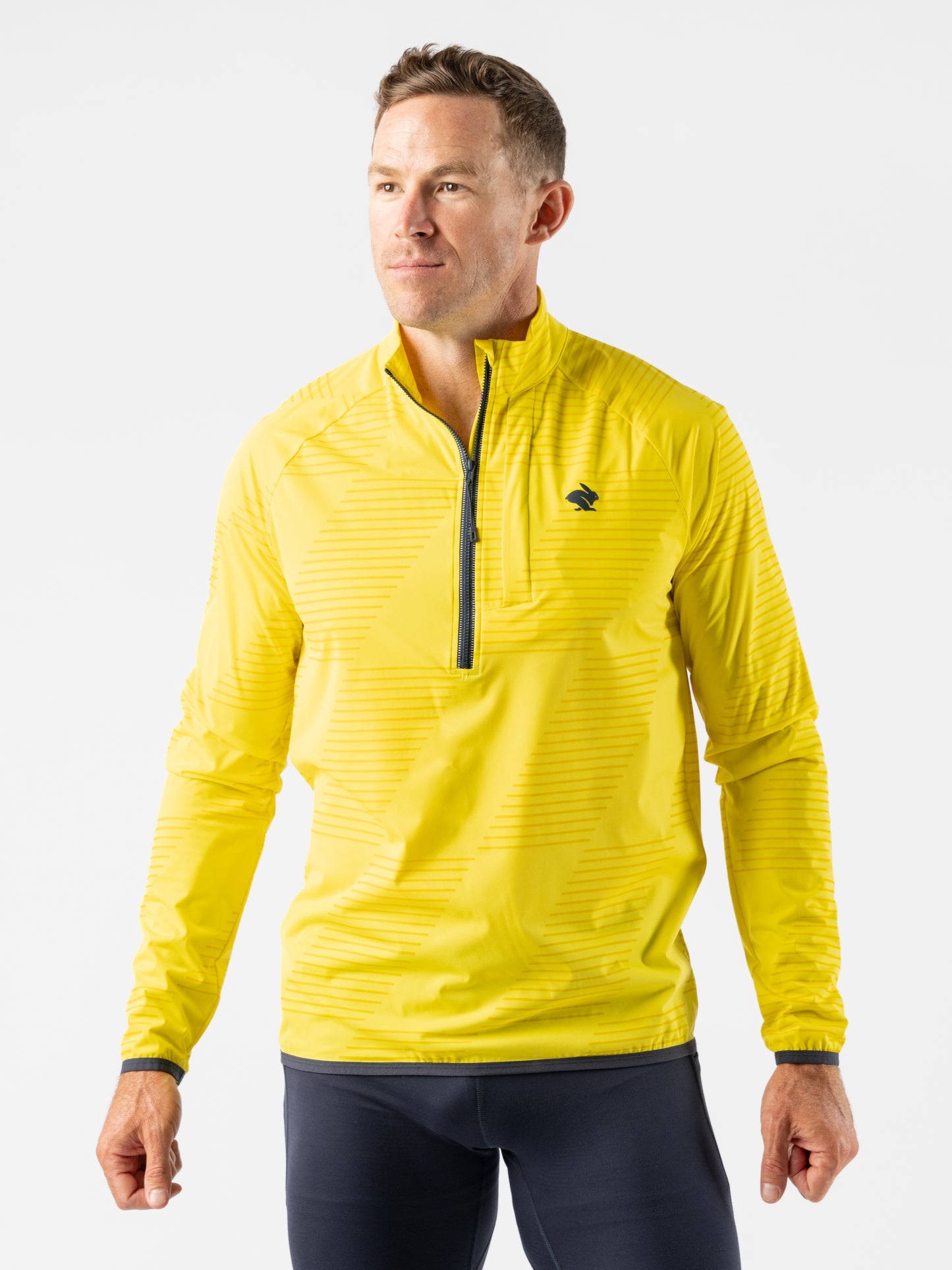 rabbit - Low Light Swish Pullover 2.0 - Blazing Yellow - Men's