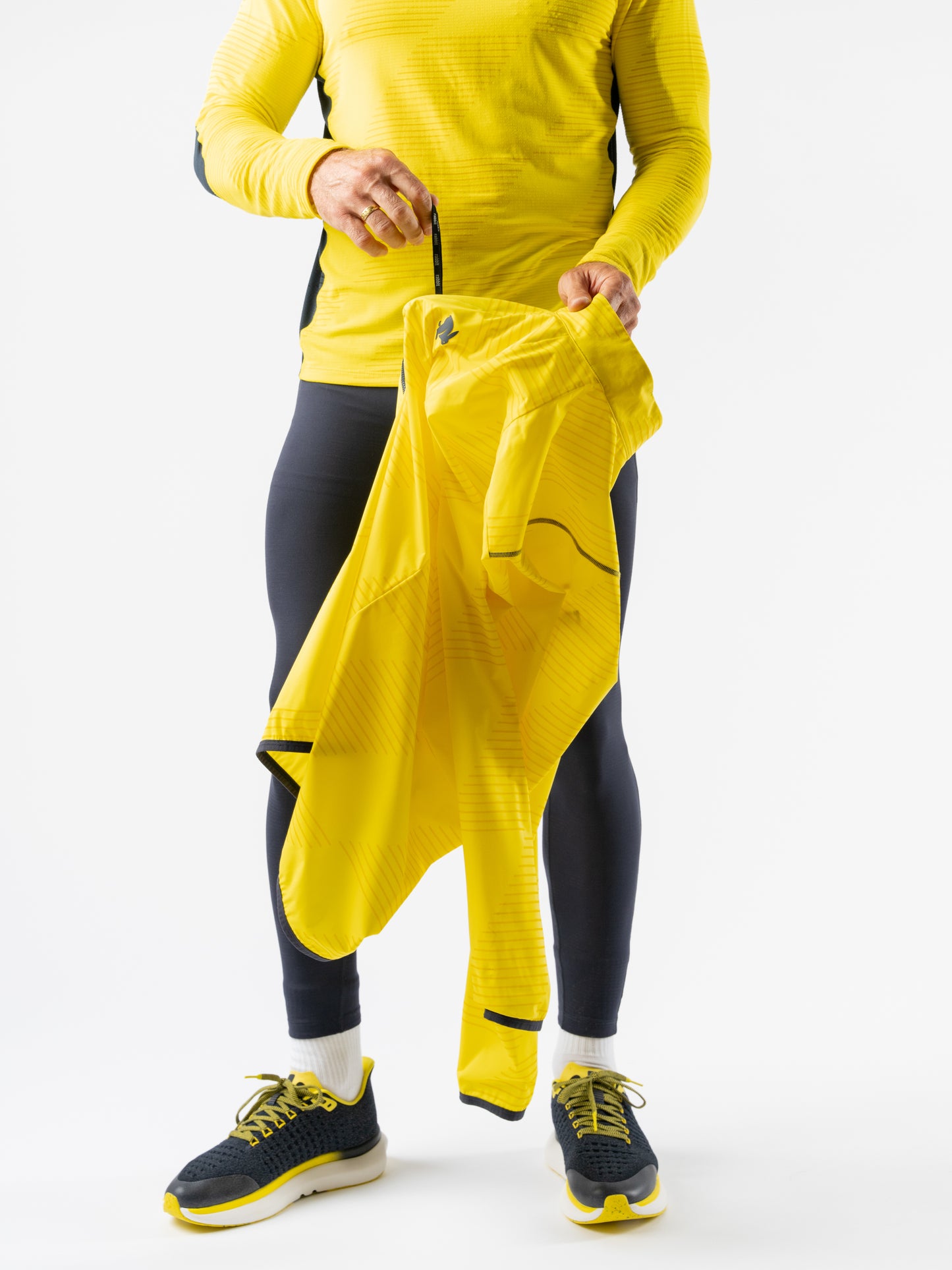 rabbit - Low Light Swish Pullover 2.0 - Blazing Yellow - Men's