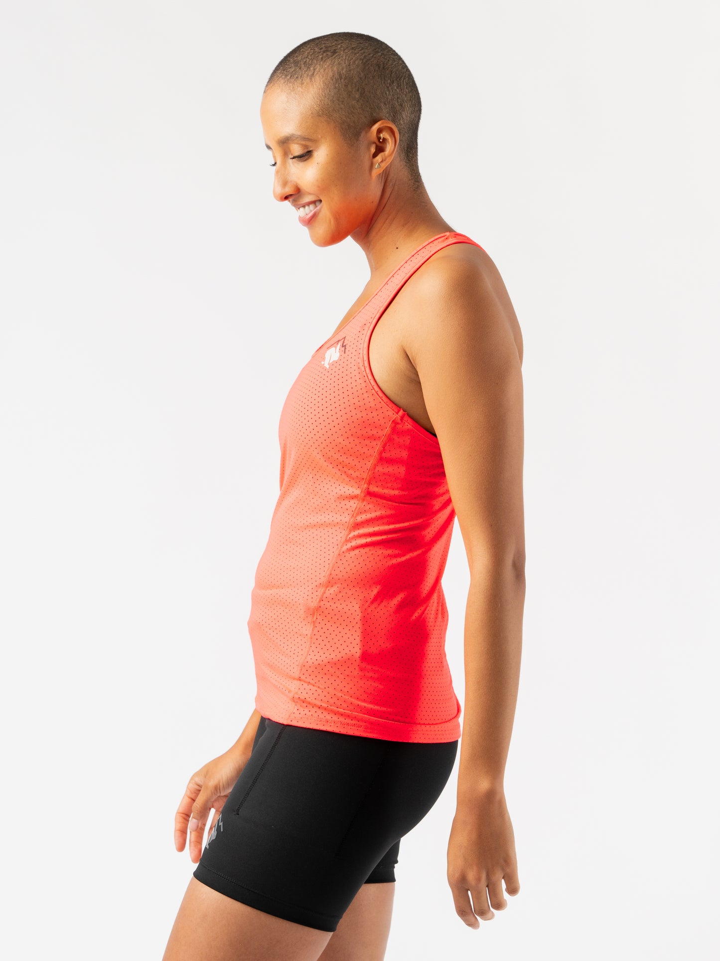 rabbit - EZ Tank Perf Trail - Fiery Coral - Women's