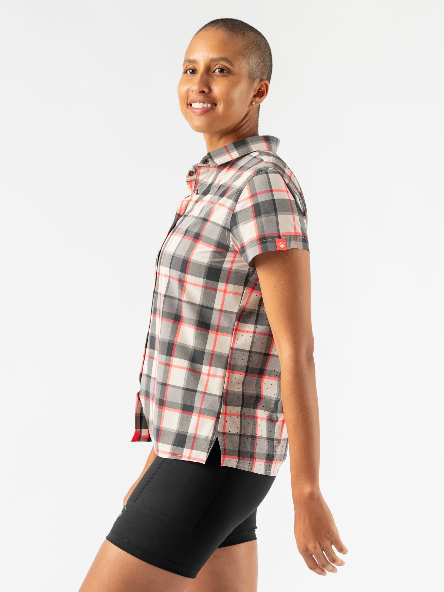 rabbit - High Country SS - December Sky Plaid - Women's