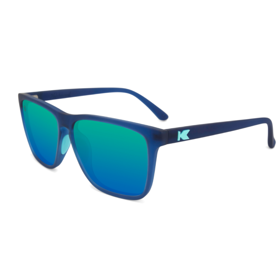 Knockaround - Fast Lanes Sport - Rubberised Navy / Mint (Polarised)