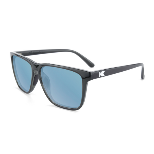 Knockaround - Fast Lanes Sport - Jelly Black / Sky Blue (Polarised)