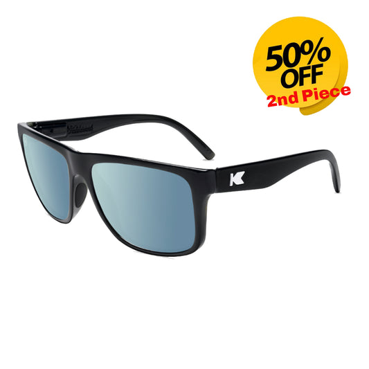 Knockaround - Torrey Pines Sport - Jelly Black / Sky Blue (Polarised)