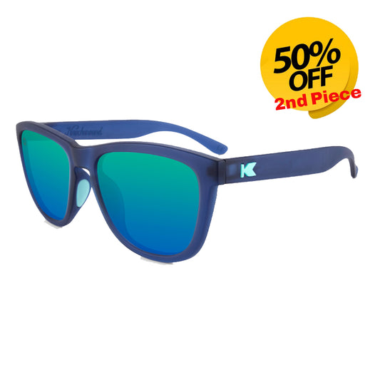 Knockaround - Premiums Sport - Rubberised Navy / Mint (Polarised)