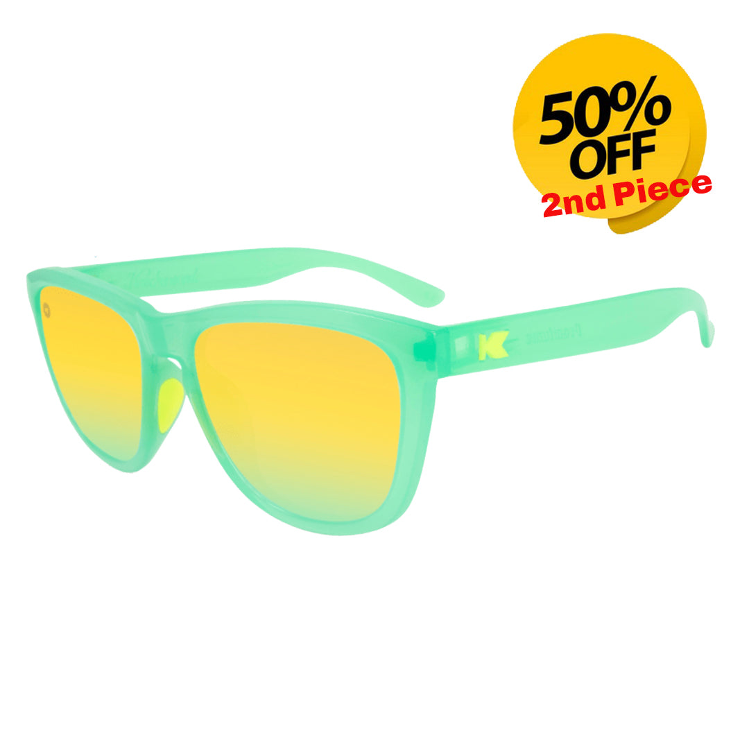 Knockaround - Premiums Sport - Jelly Melon / Yellow (Polarised)