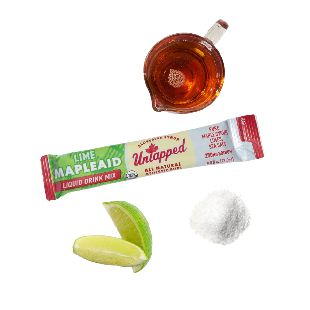 UnTapped - Mapleaid Drink Mix - Single Serve - Lime