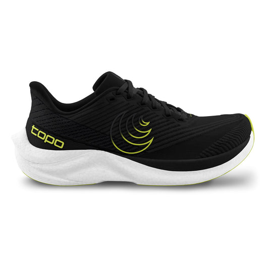 Topo Athletic - Cyclone 3  - Black/Lime  - Men's