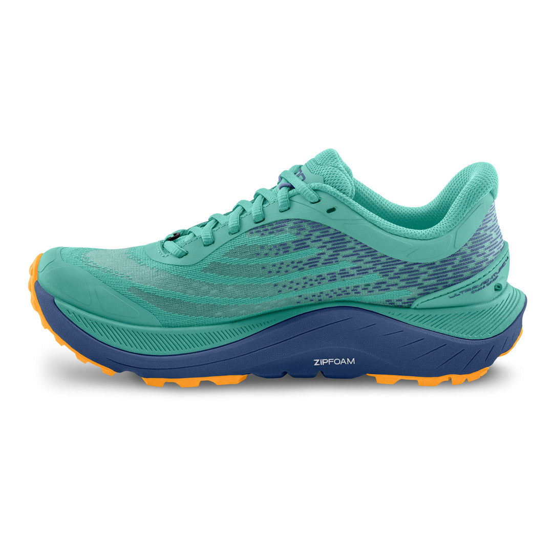 Topo Athletic - Ultraventure 4 - Aqua/Orange - Men's