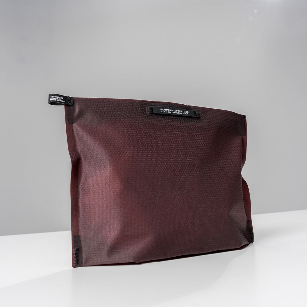 Matador - FlatPak™ Zipper Toiletry Case - Burgundy