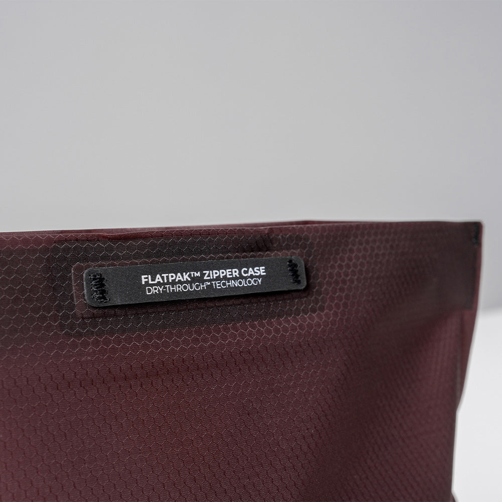 Matador - FlatPak™ Zipper Toiletry Case - Burgundy