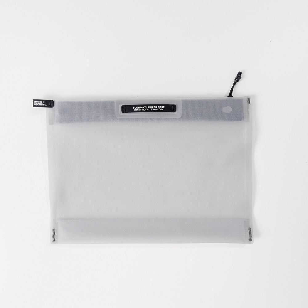 Matador - FlatPak™ Zipper Toiletry Case - Light Grey