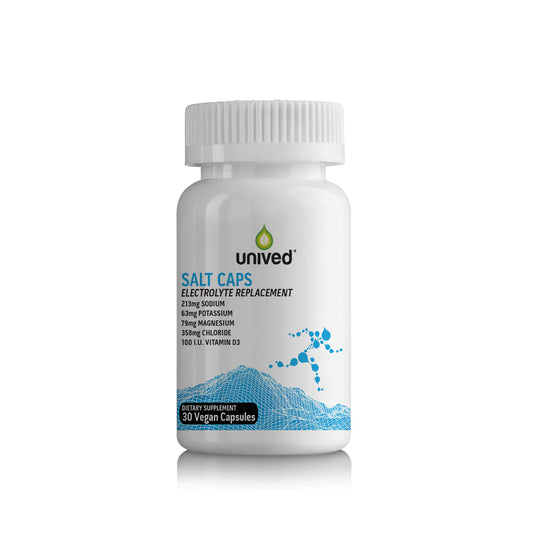 Unived Salt Caps - Non-Caffeinated - 30 Capsules - EXPIRY APR 2025