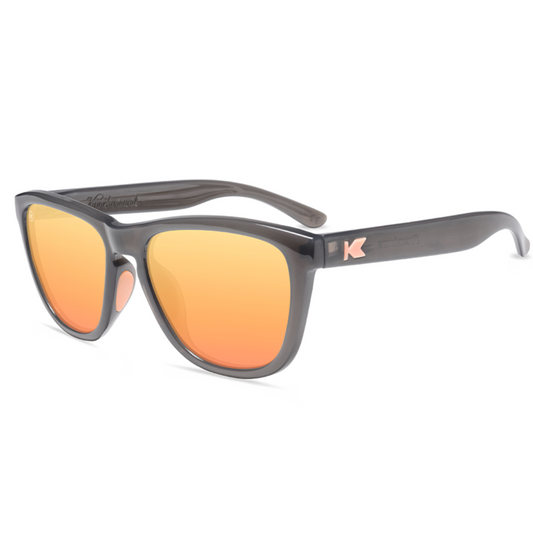 Knockaround - Premiums Sport - Jelly Grey / Peach (Polarised)