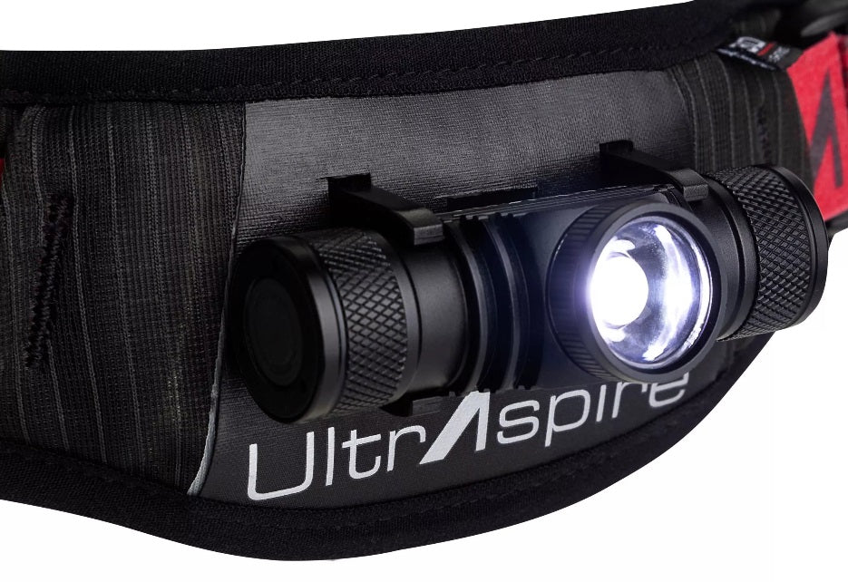 UltrAspire - Lumen 400Z 2.0 Waist Light - Black/Red