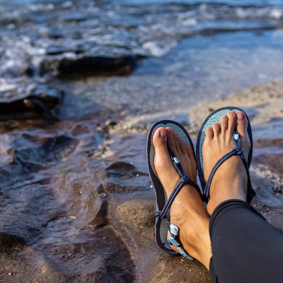 Xero Sandals - Aqua Cloud - Black - Women's