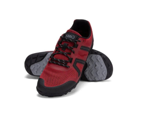 Red on sale trail shoes