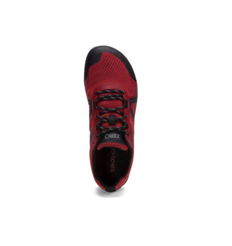 Red hot sale trail shoes