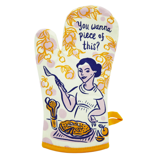 Blue Q - Oven Mitt - You Wanna Piece Of This