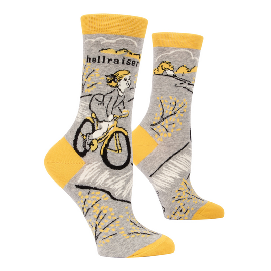 Blue Q - Women's Crew Socks - Hellraiser