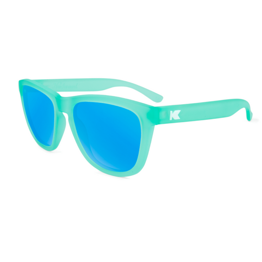 Knockaround - Premiums - Frosted Rubber Mint / Aqua (Polarised)