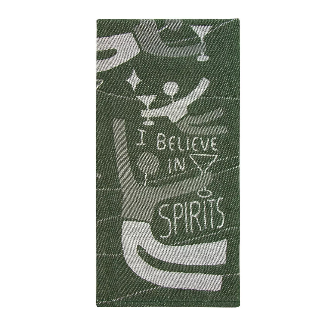 Blue Q - Dish Towel - I Believe in Spirits