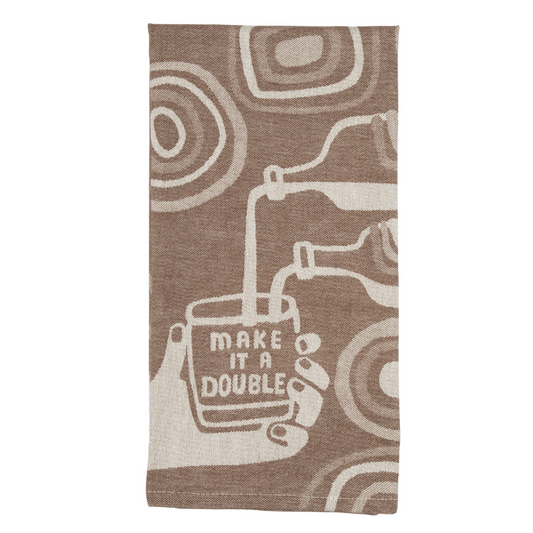 Blue Q - Dish Towel - Make It A Double