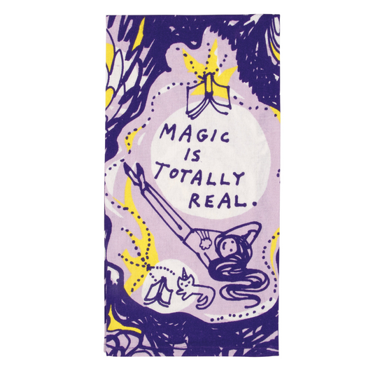 Blue Q - Dish Towel - Magic Is Totally Real