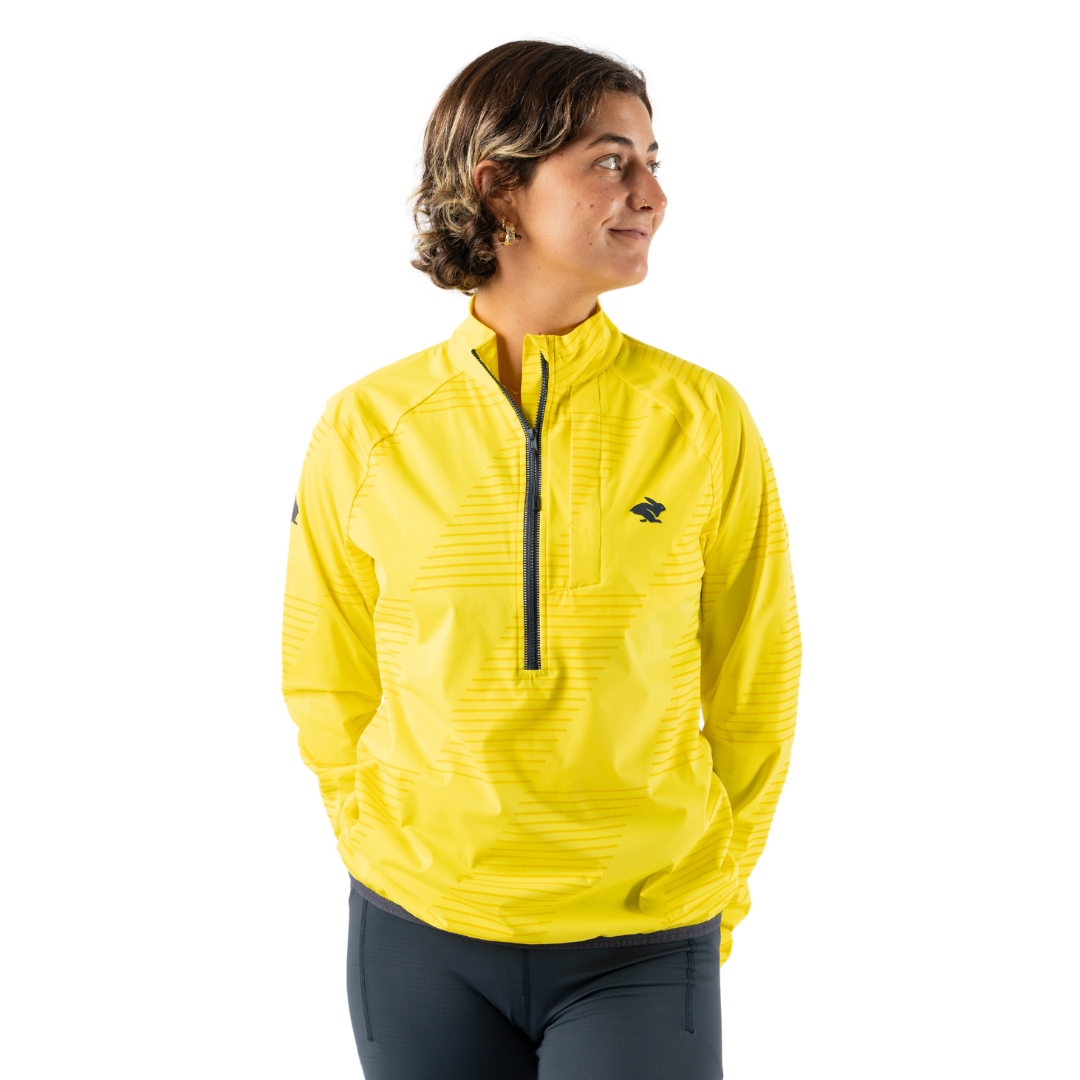 rabbit - Low Light Swish Pullover 2.0 - Blazing Yellow - Women's