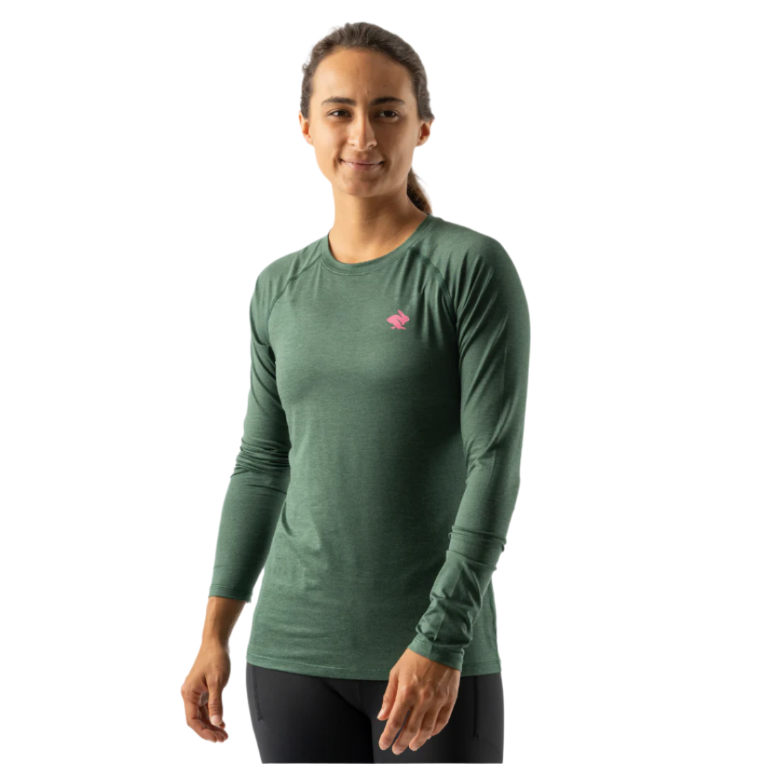 rabbit - EZ Tee LS - Dark Forest - Women's