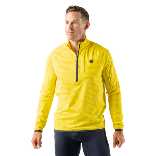 rabbit - Low Light Swish Pullover 2.0 - Blazing Yellow - Men's