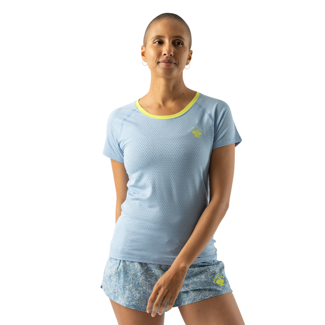 rabbit - EZ Tee Perf SS Trail - Endless Sky - Women's