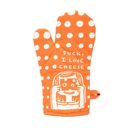 Blue Q - Oven Mitt - Fxxk, I Love Cheese