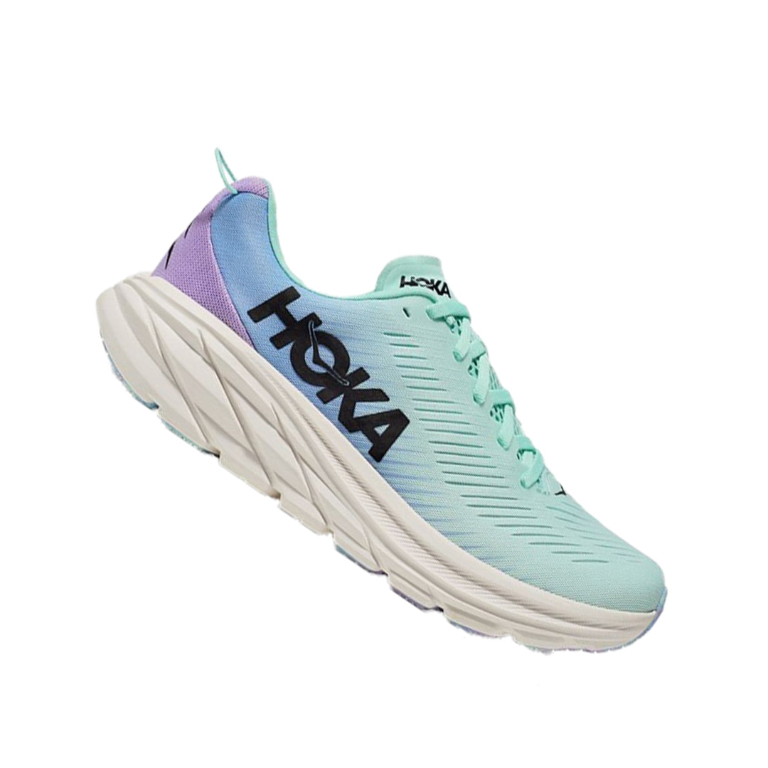 HOKA - Rincon 3 - Wide (D) - Sunlit Ocean/Airy Blue - Women's