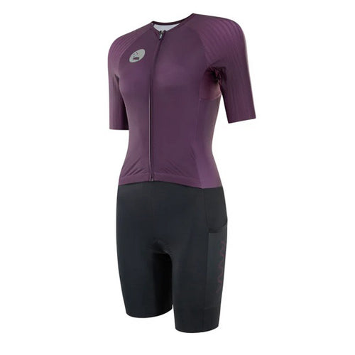 WYN republic - Hi Velocity X Triathlon Suit - Tyrian - Women's