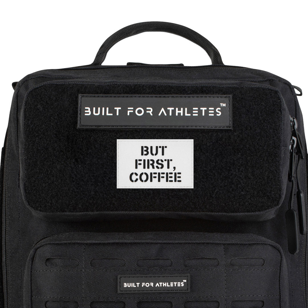 Built for Athletes - Patch - But First Coffee